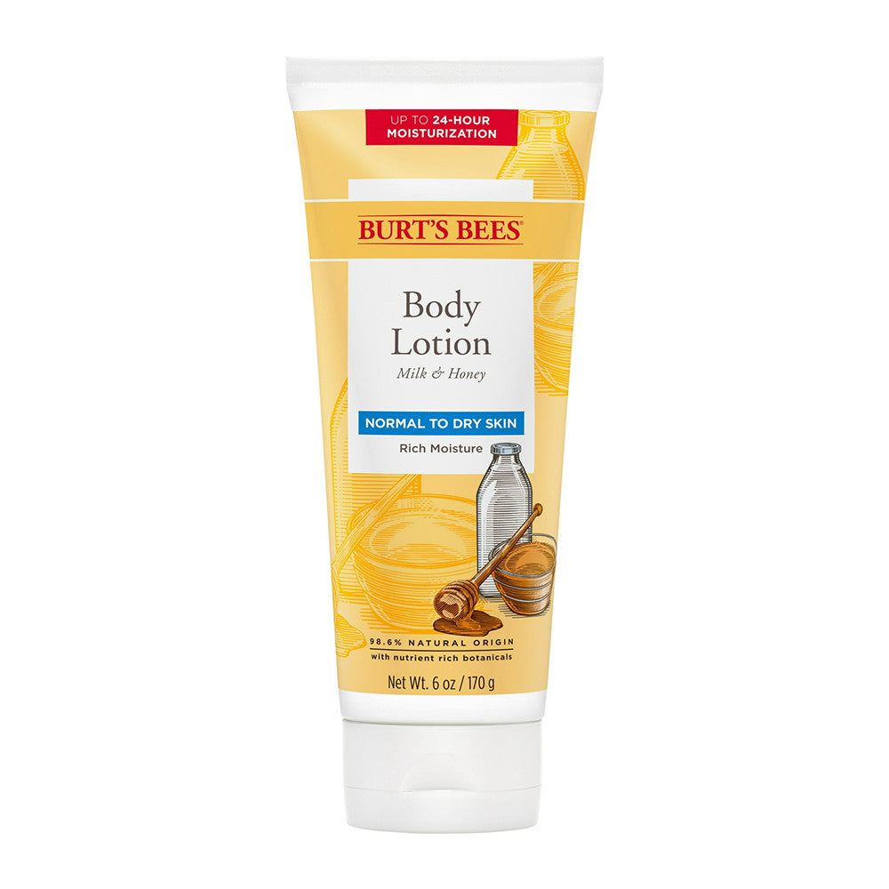 Burts Bees Milk And Honey Body Lotion, 6 Oz
